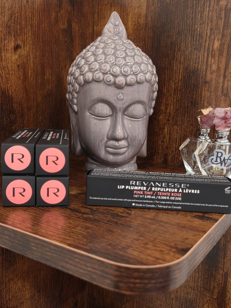 Revanesse lip plumper on the studio retail shelf
